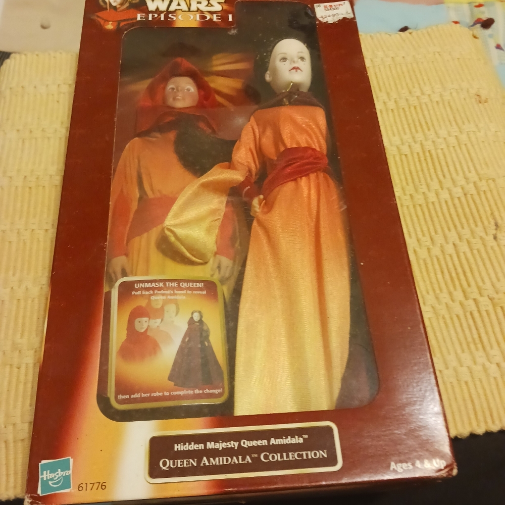 NIB Star Wars Queen Amadala Doll